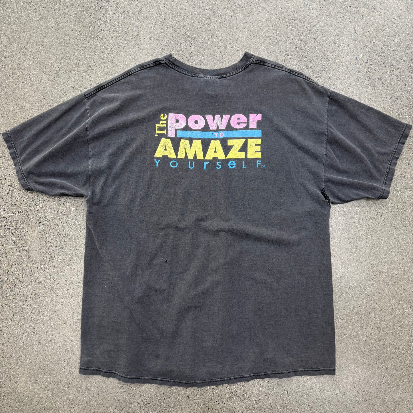 Vintage Curves The Power to Amaze Yourself Tee SZ 2XL