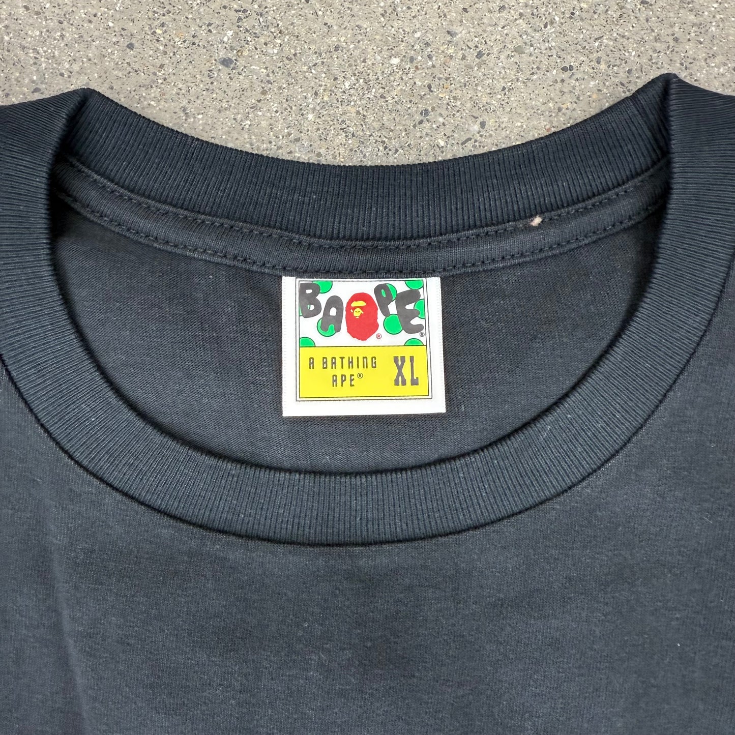 Bape Shark Face Tee Blue Camo