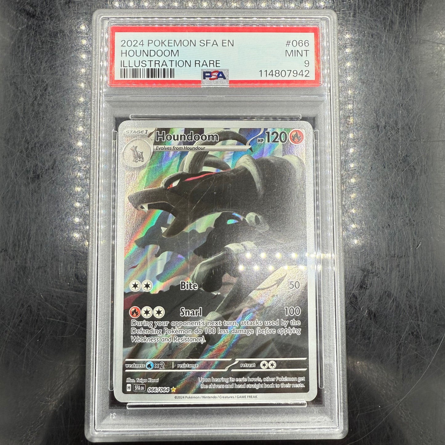Houndoom 2024 PSA 9