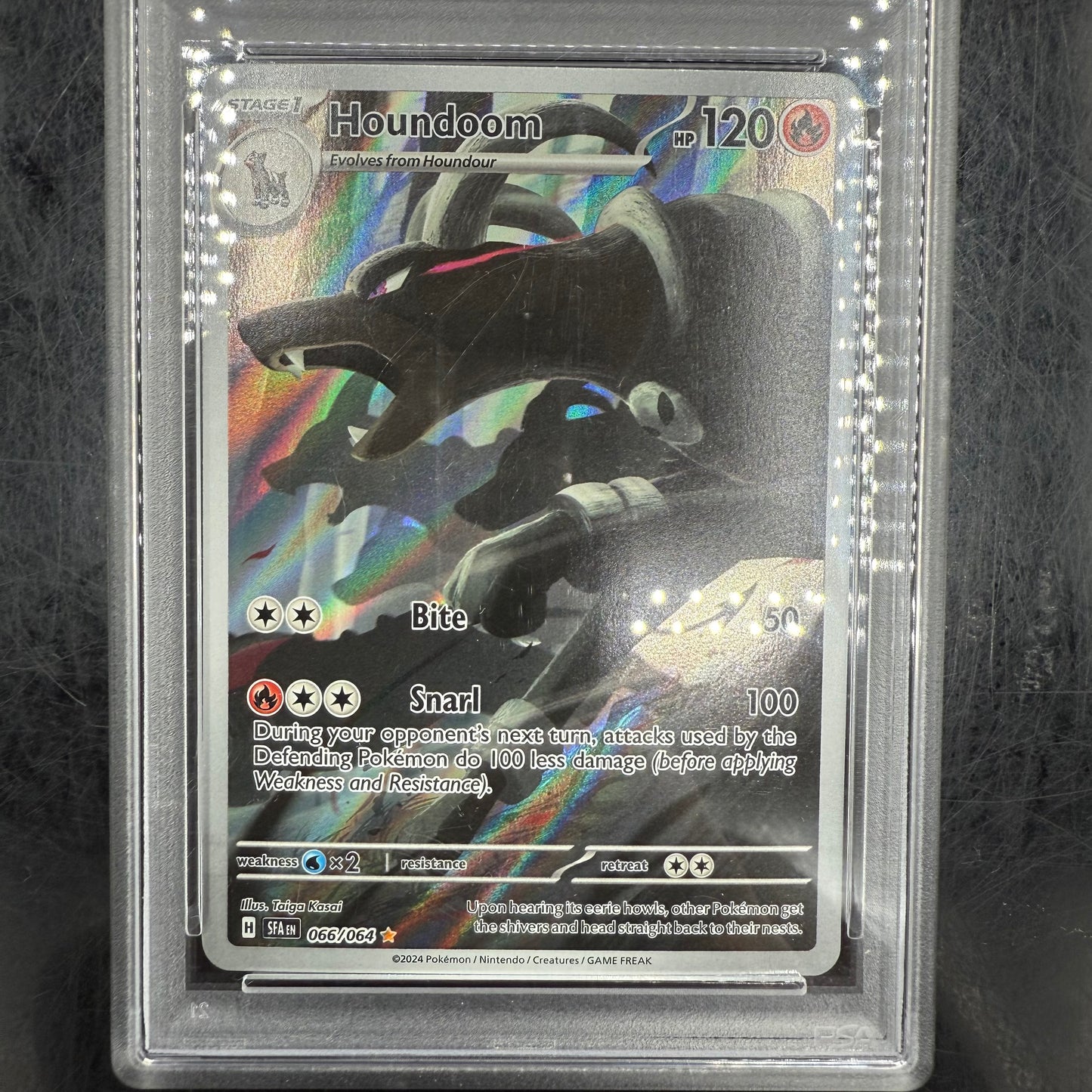 Houndoom 2024 PSA 9