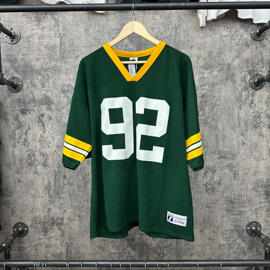 Reggie #92 White Logo 7 SZ XL