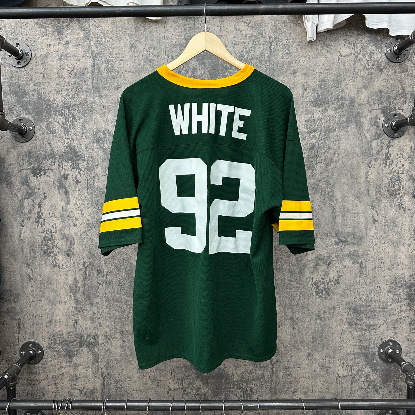 Reggie #92 White Logo 7 SZ XL