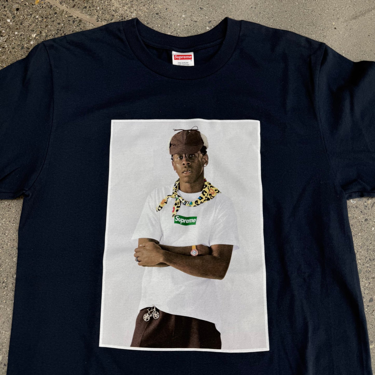 Supreme Tee Tyler the Creator Navy SZ S