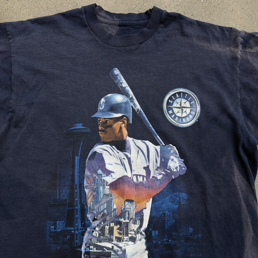 1995 Griffey Seattle Mariners Faded Tee SZ XXL