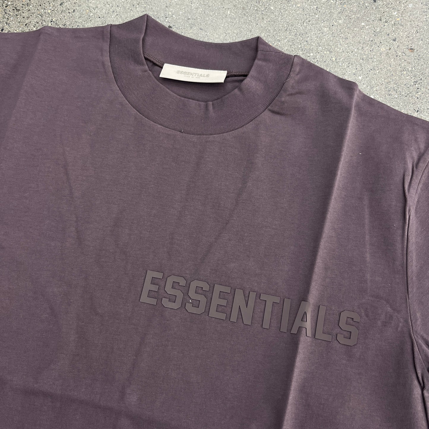 (NEW) Fear of God Essentials Tee Plum (Multiple Sizes)