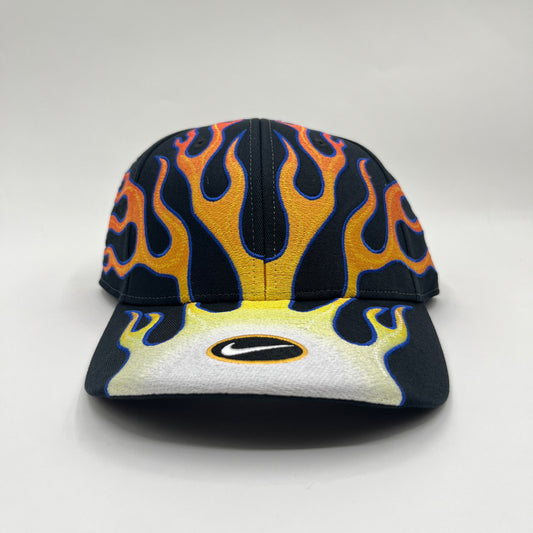 Nike Hat Black Flames