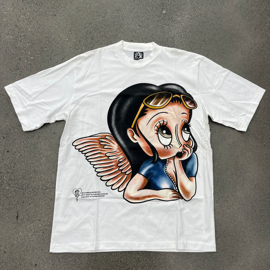 Artemis 2024 Betty Boop Tee White SZ XL