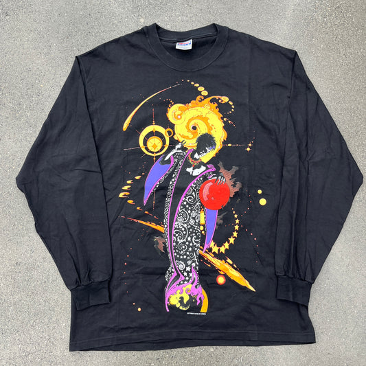 DC Comics Sandman Longsleeve Tee Black SZ L