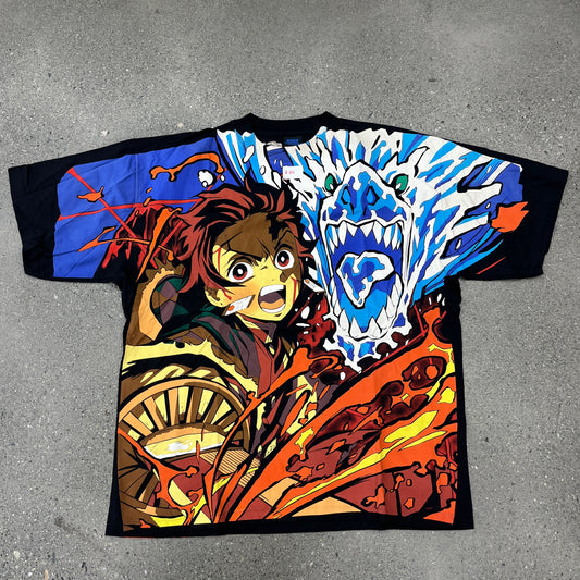 Koko Hideout Demon Slayer Tee black SZ XL