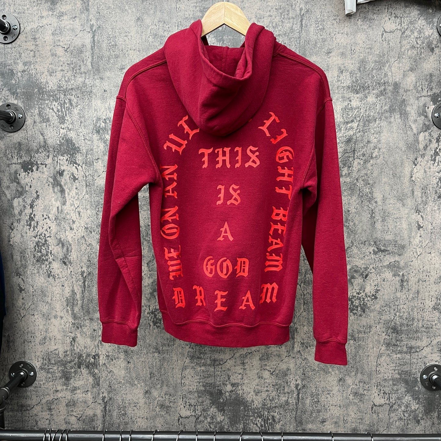 2016 I feel like Pablo Maroon Hoodie SZ Small