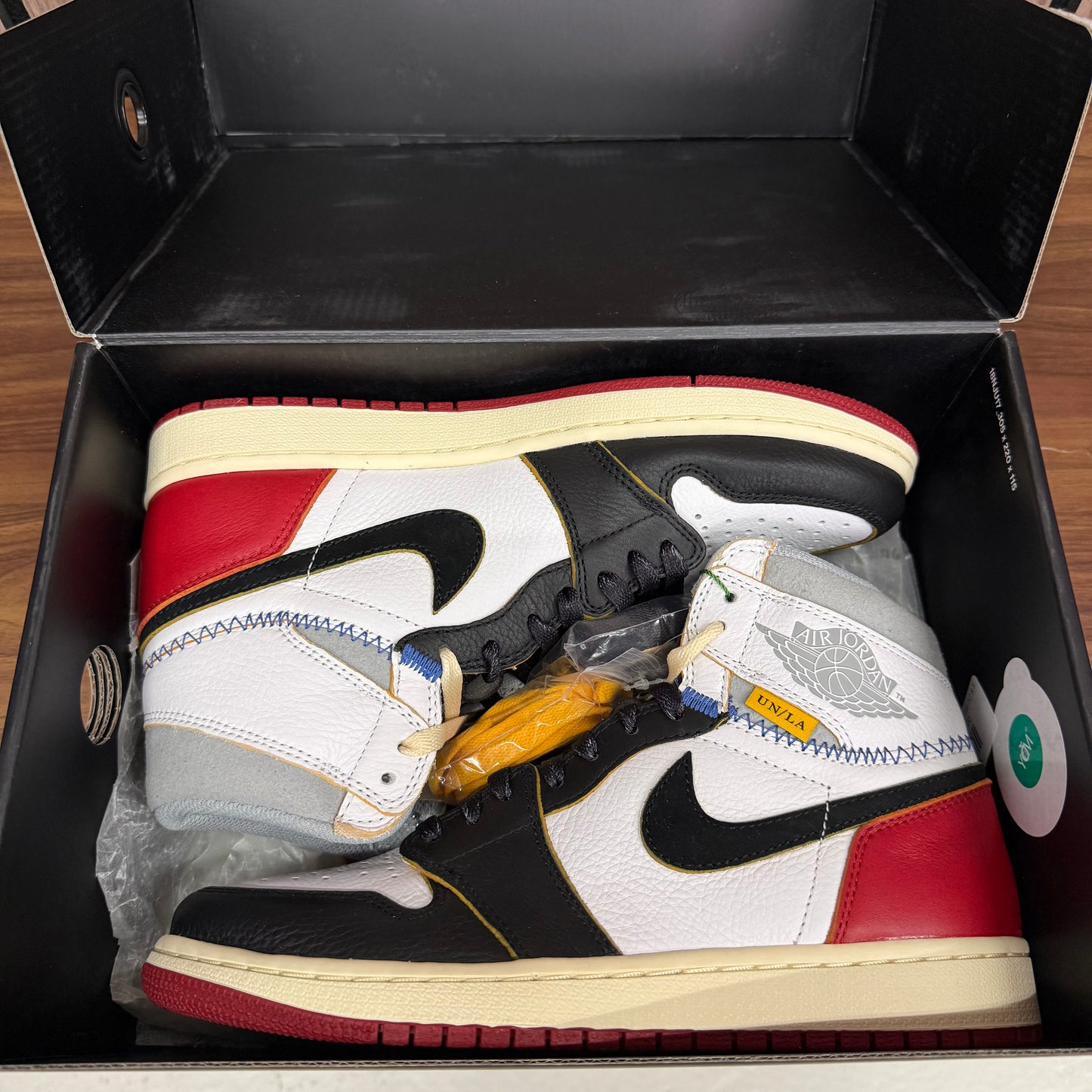 Jordan 1 Union Black Toe SZ 8.5 (DS) (NEW)
