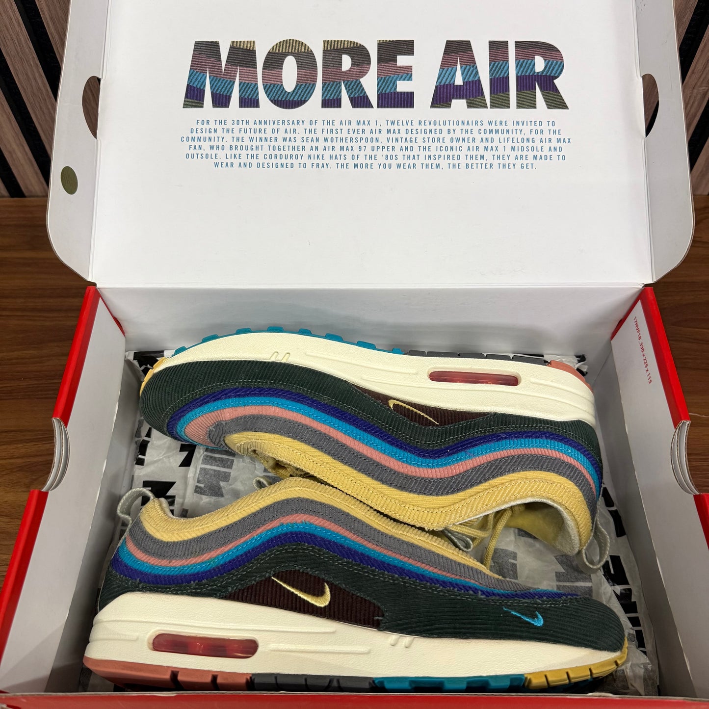 Nike Air Max Sean Wotherspoon SZ 8.5 (PRE-OWNED)