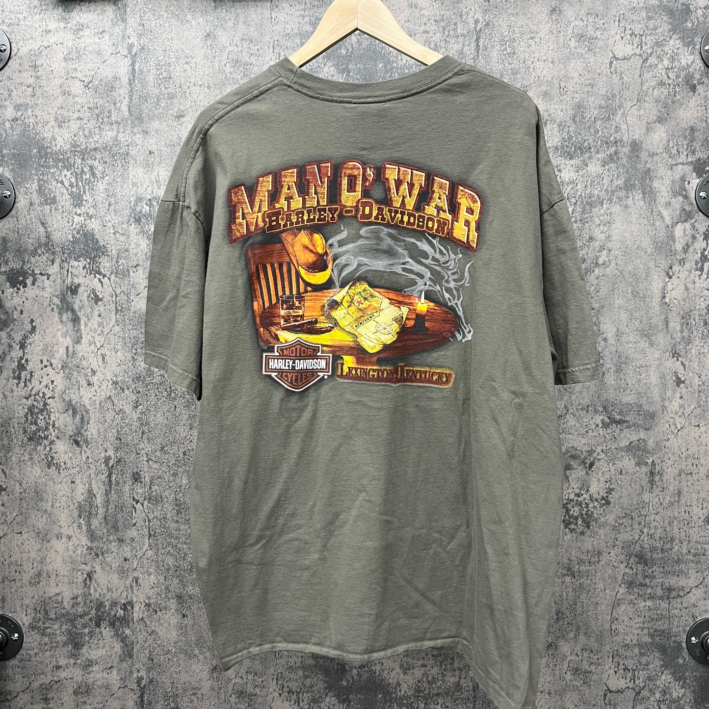 2015 Harley Davidson Man O’ War Lexington Tee SZ 2XL
