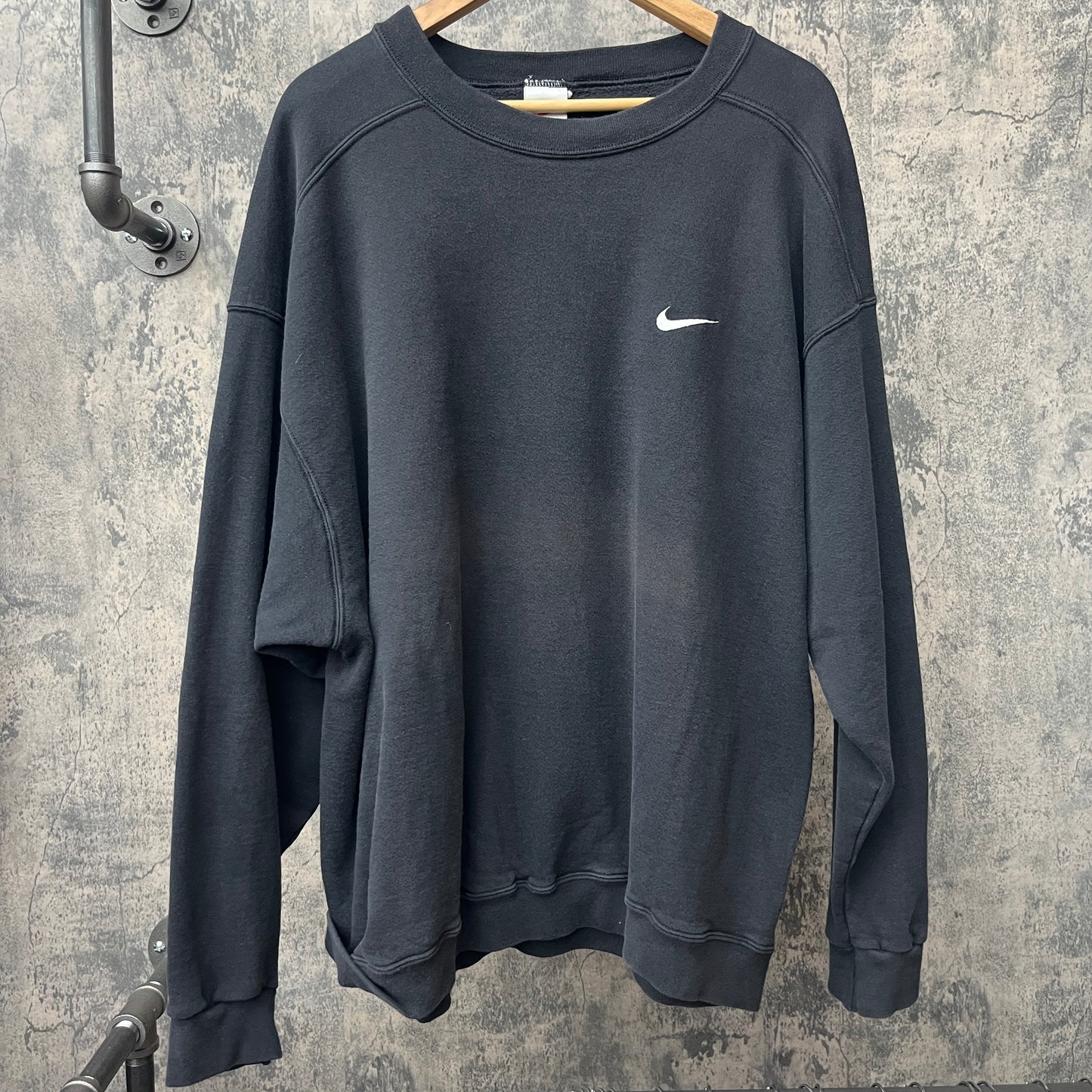 2000s Nike Crewneck Y2k Black SZ XL