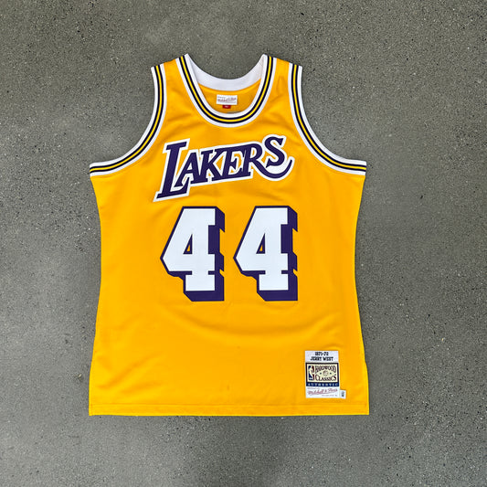 Jerry West Lakers Jersey SZ XL