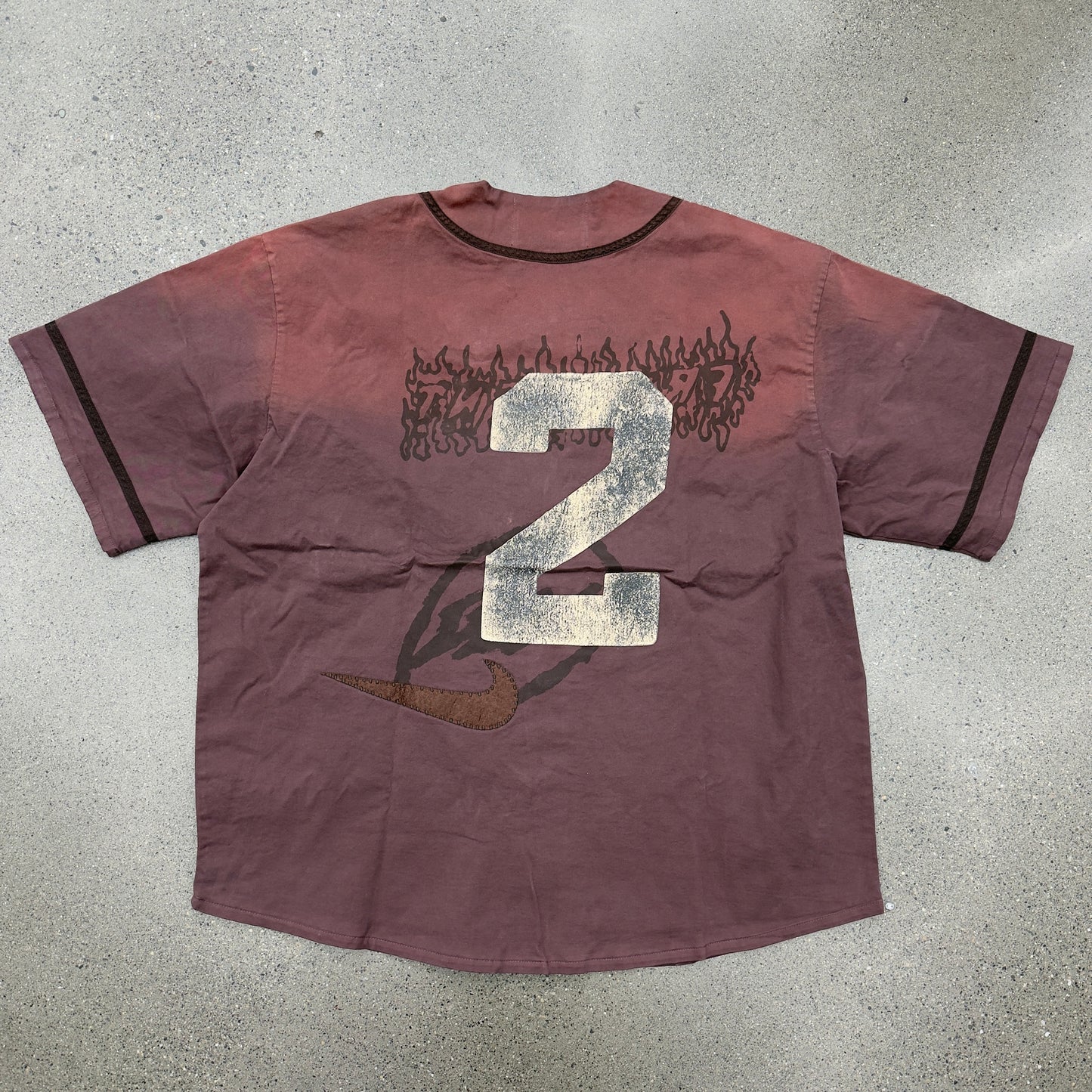 Travis Scott Cactus Jack Baseball Jersey SZ L