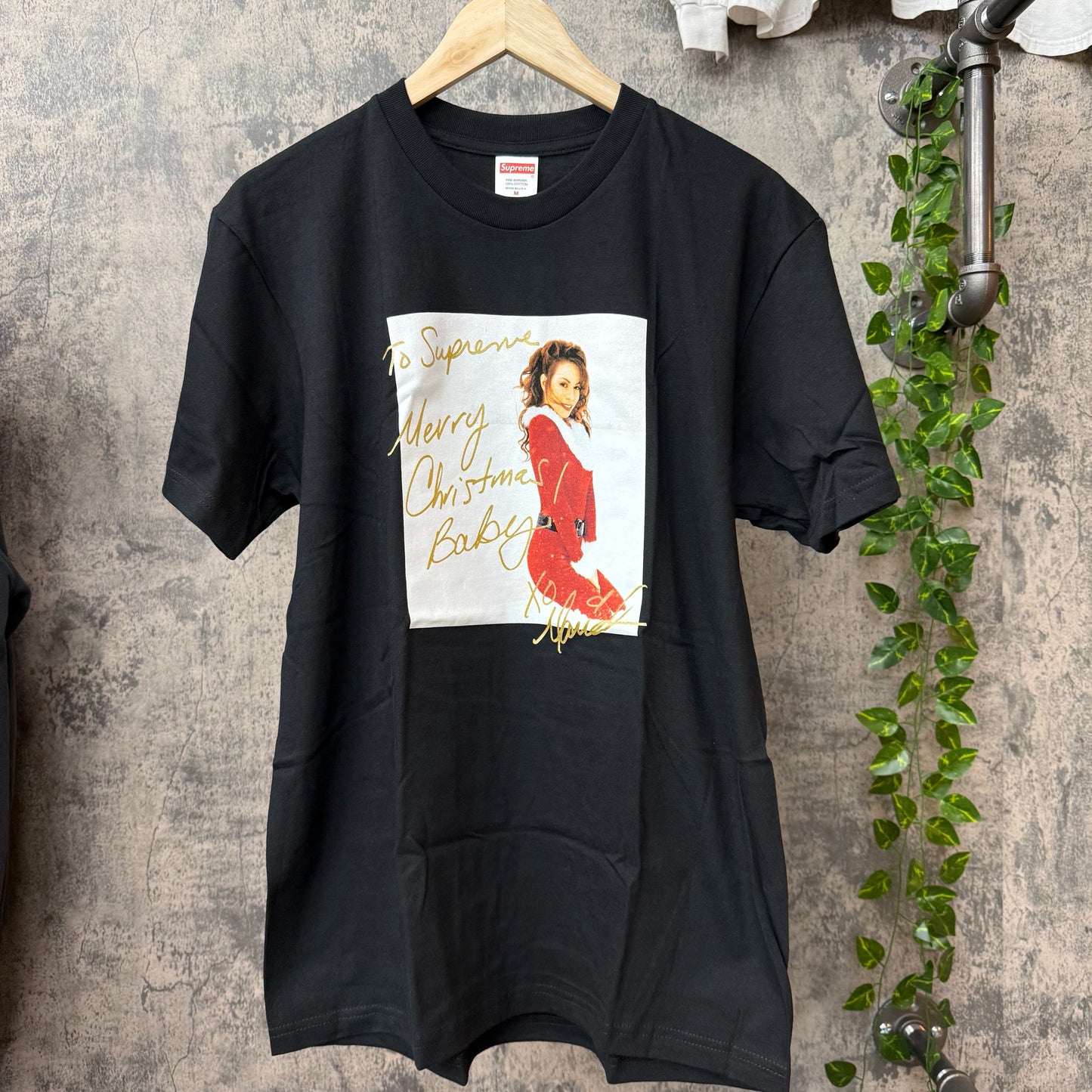 Supreme Mariah Carey Black Tee SZ M (NEW)
