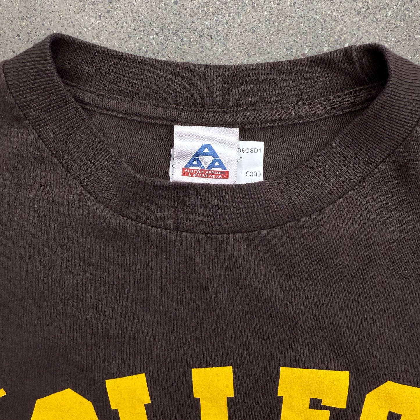 2004 The College Dropout Brown Tee SZ Medium