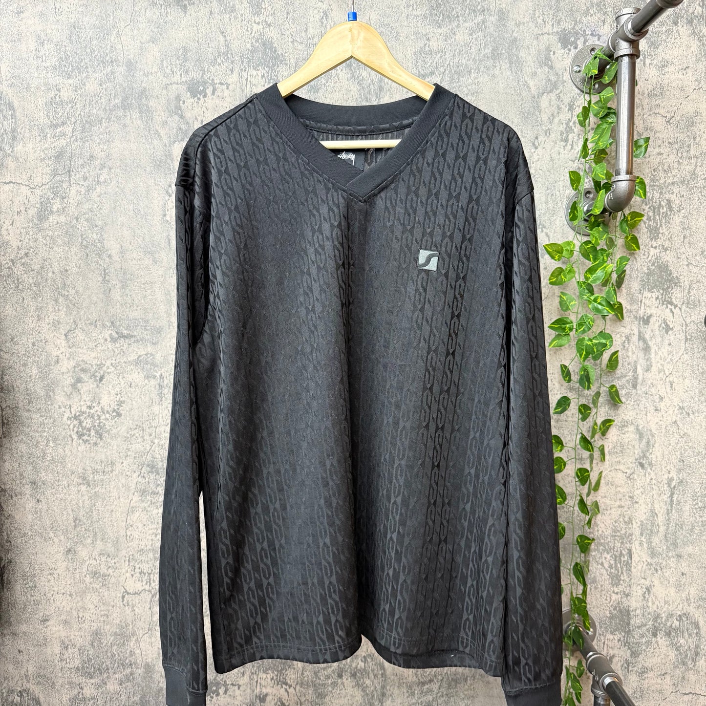 Stussy Mesh S Logo L/S SZ XL