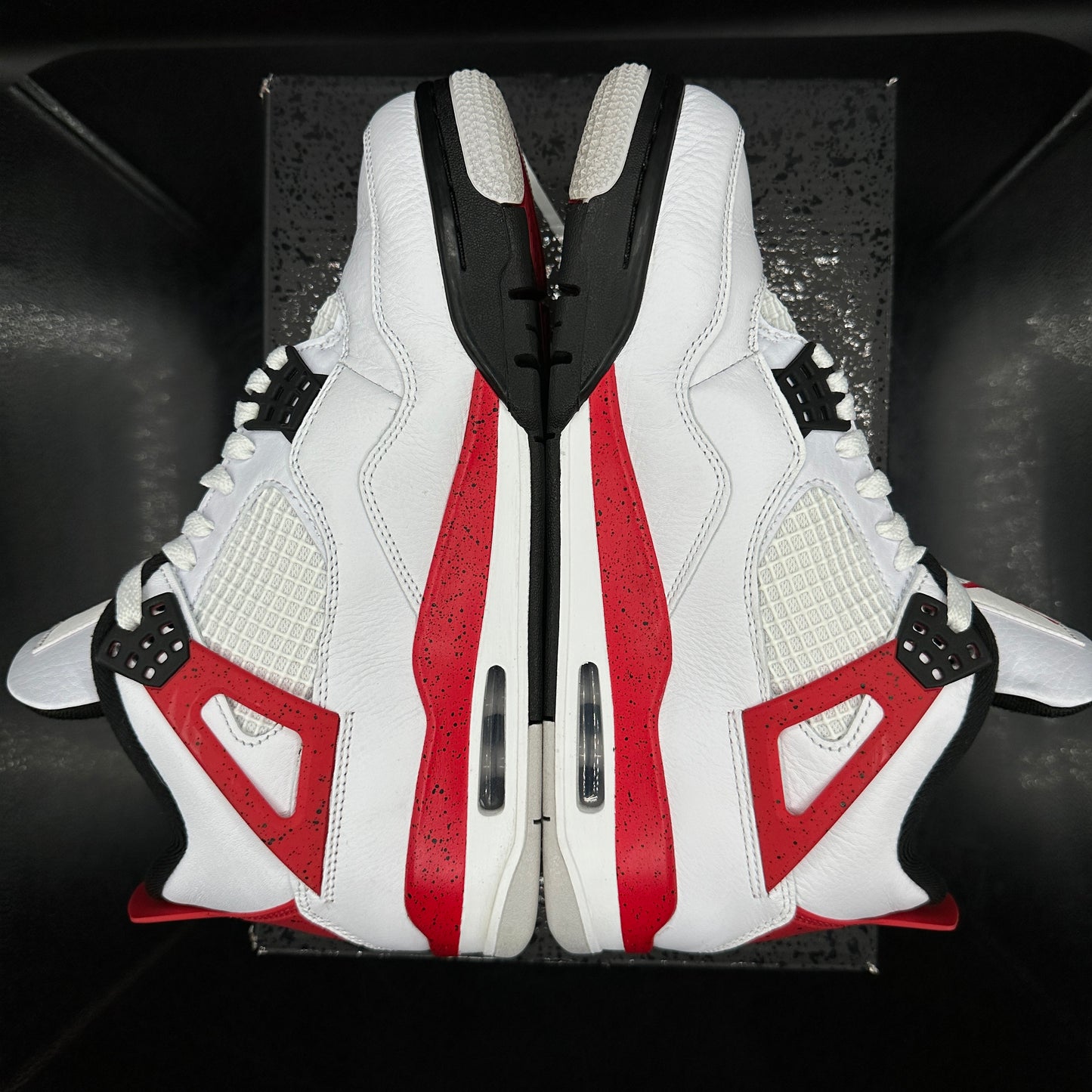 PRE-OWNED Jordan 4 Red Cement SZ 8.5