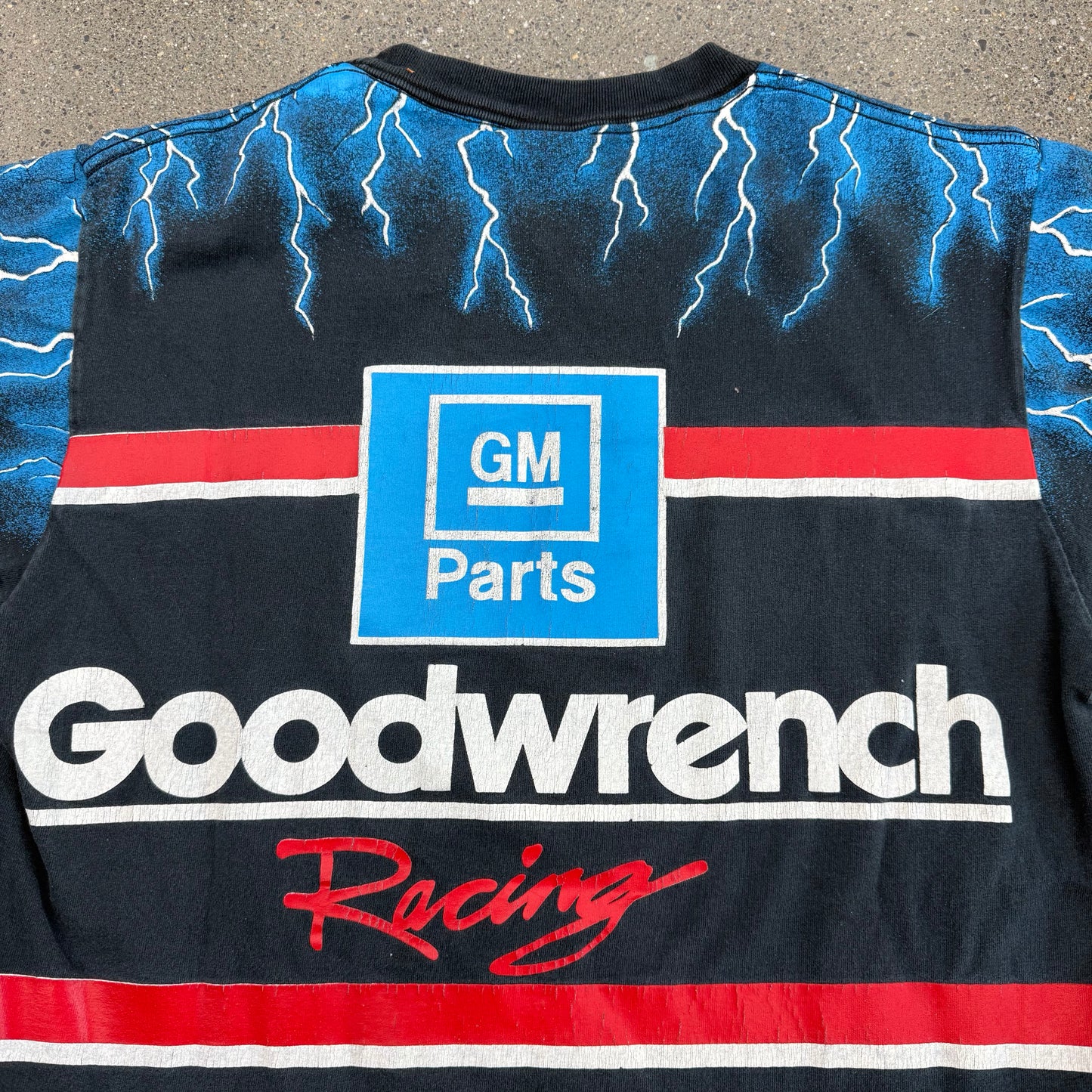 Nascar Black Knight AOP Lightning Tee SZ L