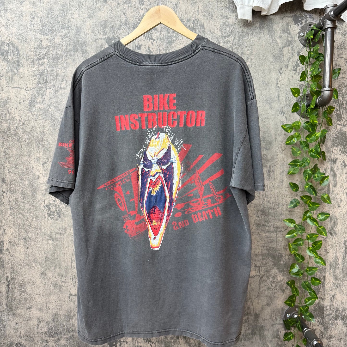 1999 Bike Instructor Faded Tee SZ XL