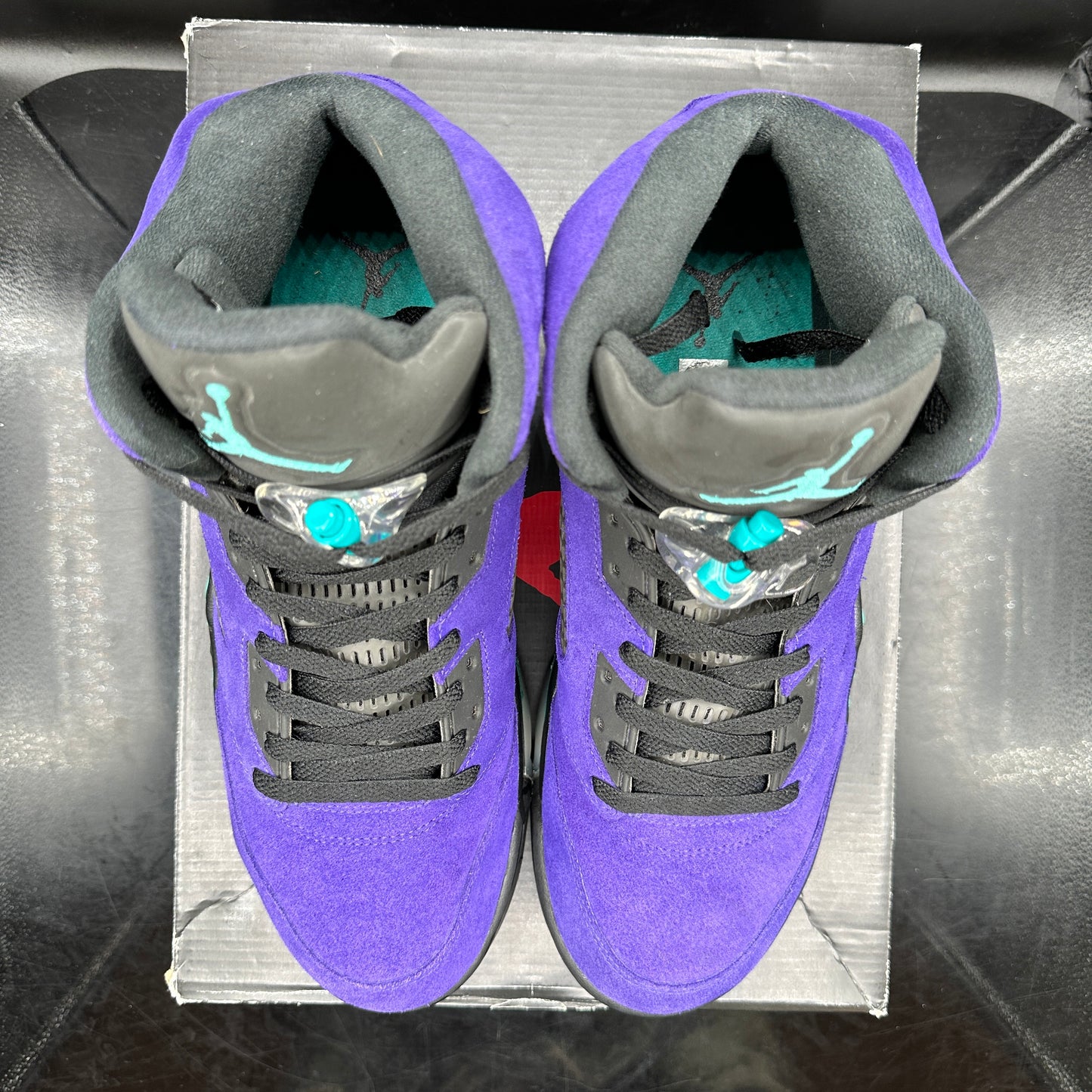 (PRE-OWNED) Jordan 5 Reverse Grape SZ 13