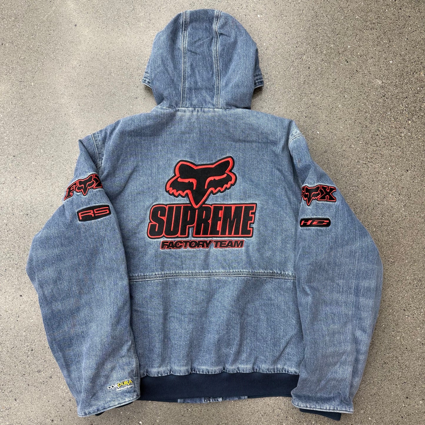 Supreme Fox Denim Jacket SZ Large (NEW)
