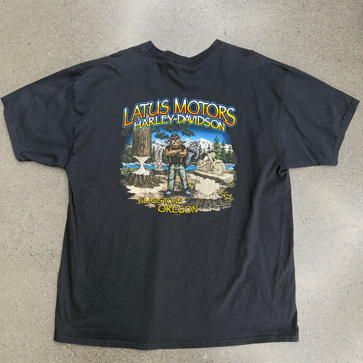 2009 Harley Davidson Joker / Beaver Tee SZ XXL