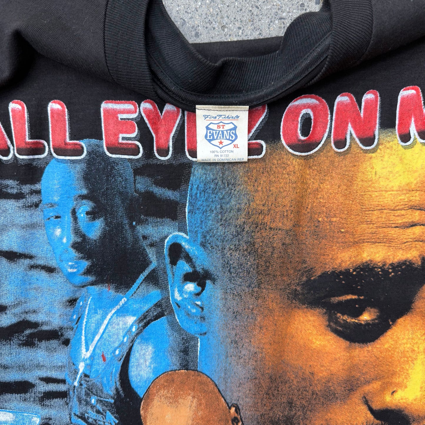 90s Tupac All Eyes On Me Rap Tee SZ XL
