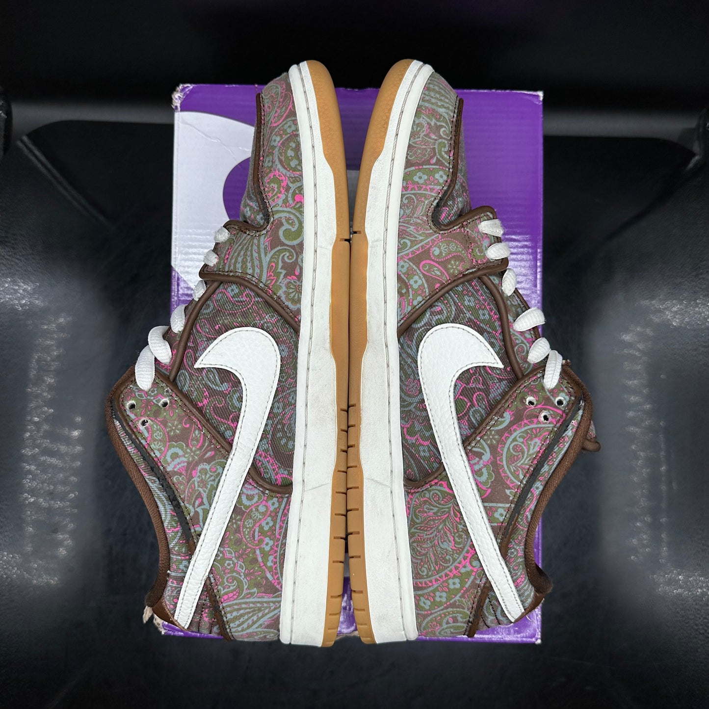 (PRE-OWNED) Nike SB Dunk Brown Paisley SZ 11