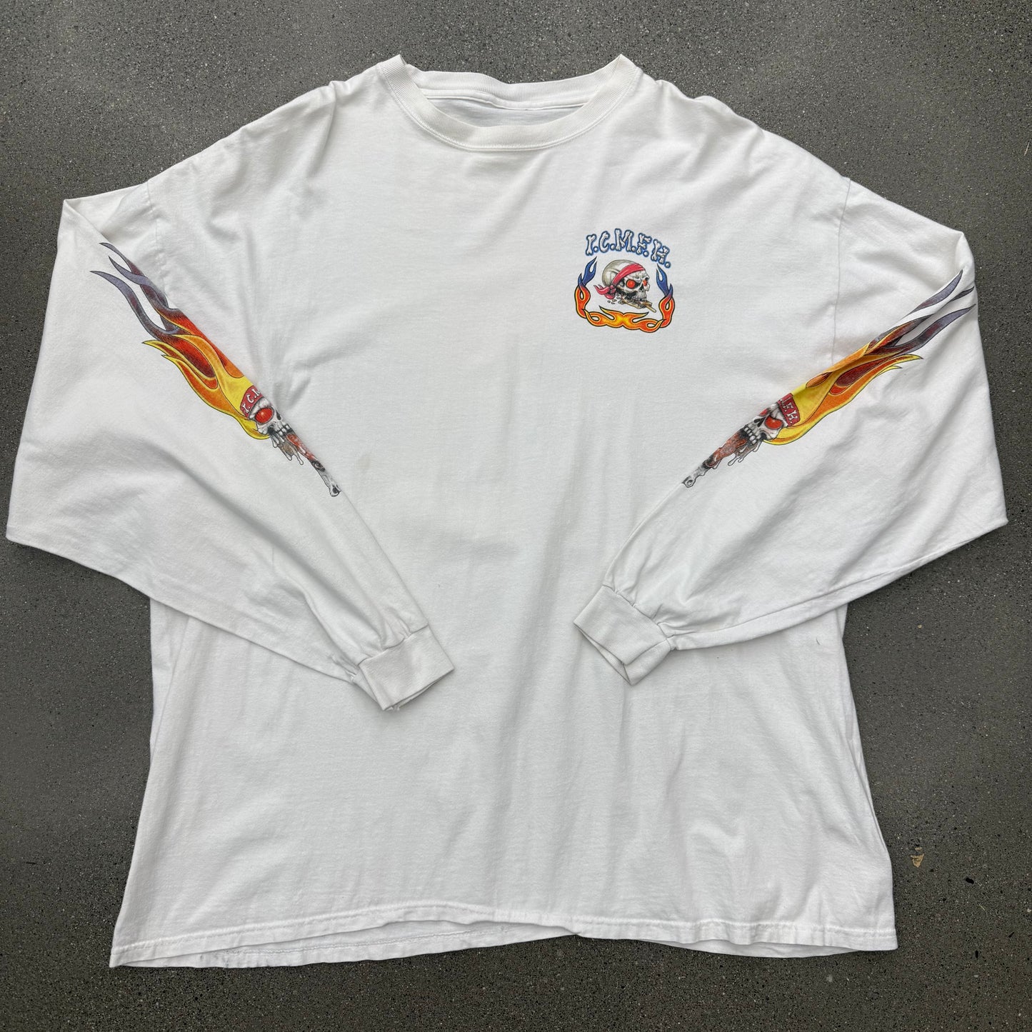 Y2K Ice Cream Man From Hell L/S SZ 2XL