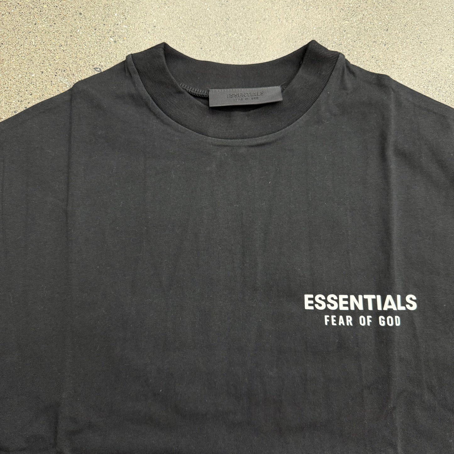 Fear of God Essentials Tee Black White FW24 (Multiple Sizes)