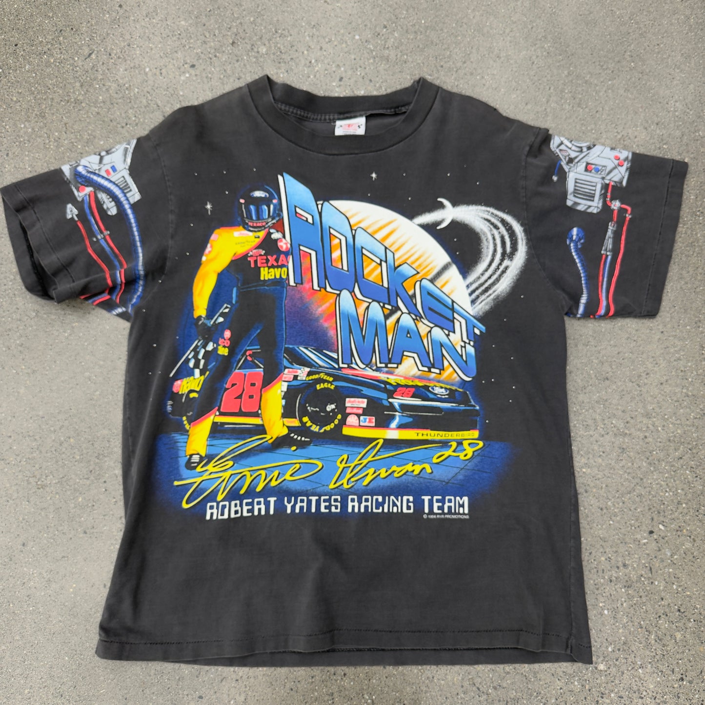 Rocket Man Racing Rocketeers Tee SZ XL