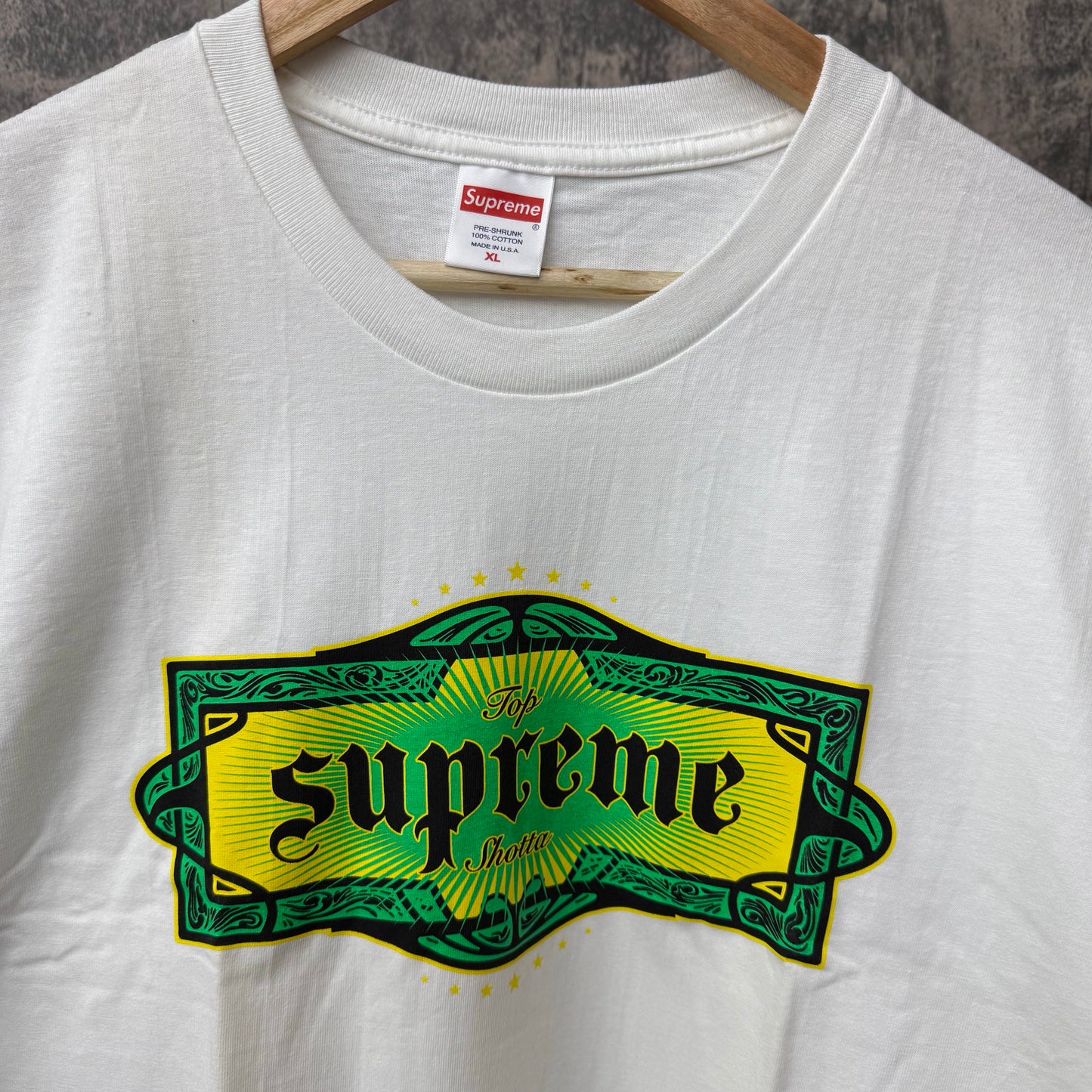 Supreme Top Shotta Tee SZ XL (NEW)