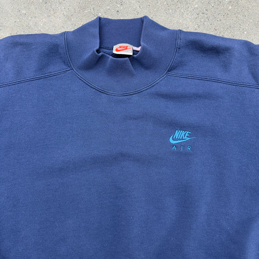 Vintage 90s Nike Air Navy Blue Crewneck SZ M