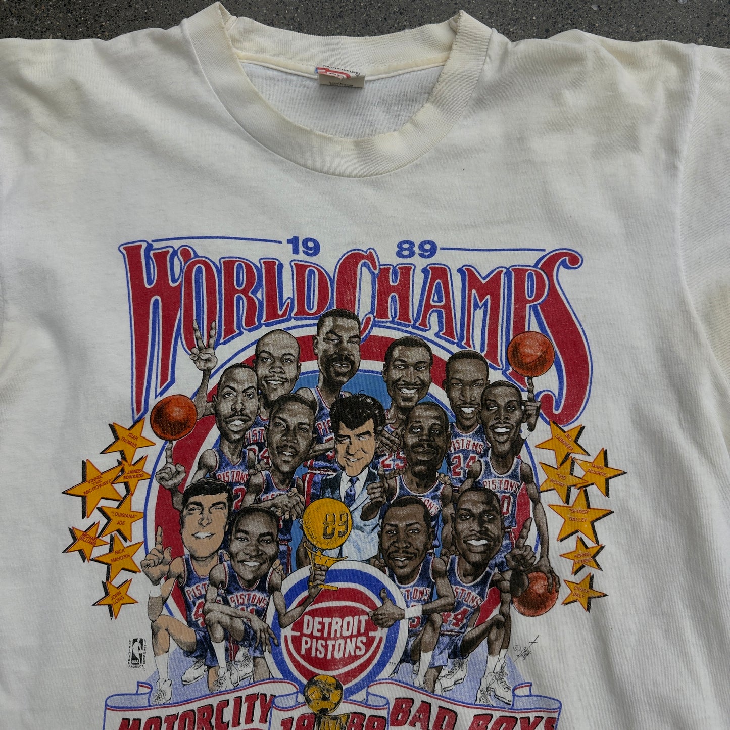 1989 Bad Boys World Champs DP Tee SZ L