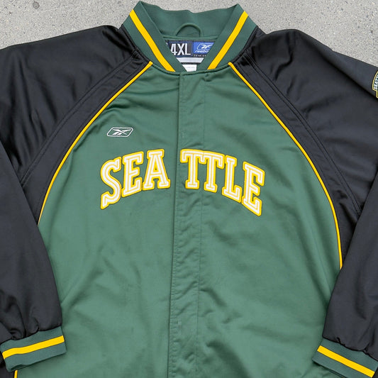 Player Exclusive 2000s Sonics Warm Up Suit ReeBok Jacket SZ 4XL