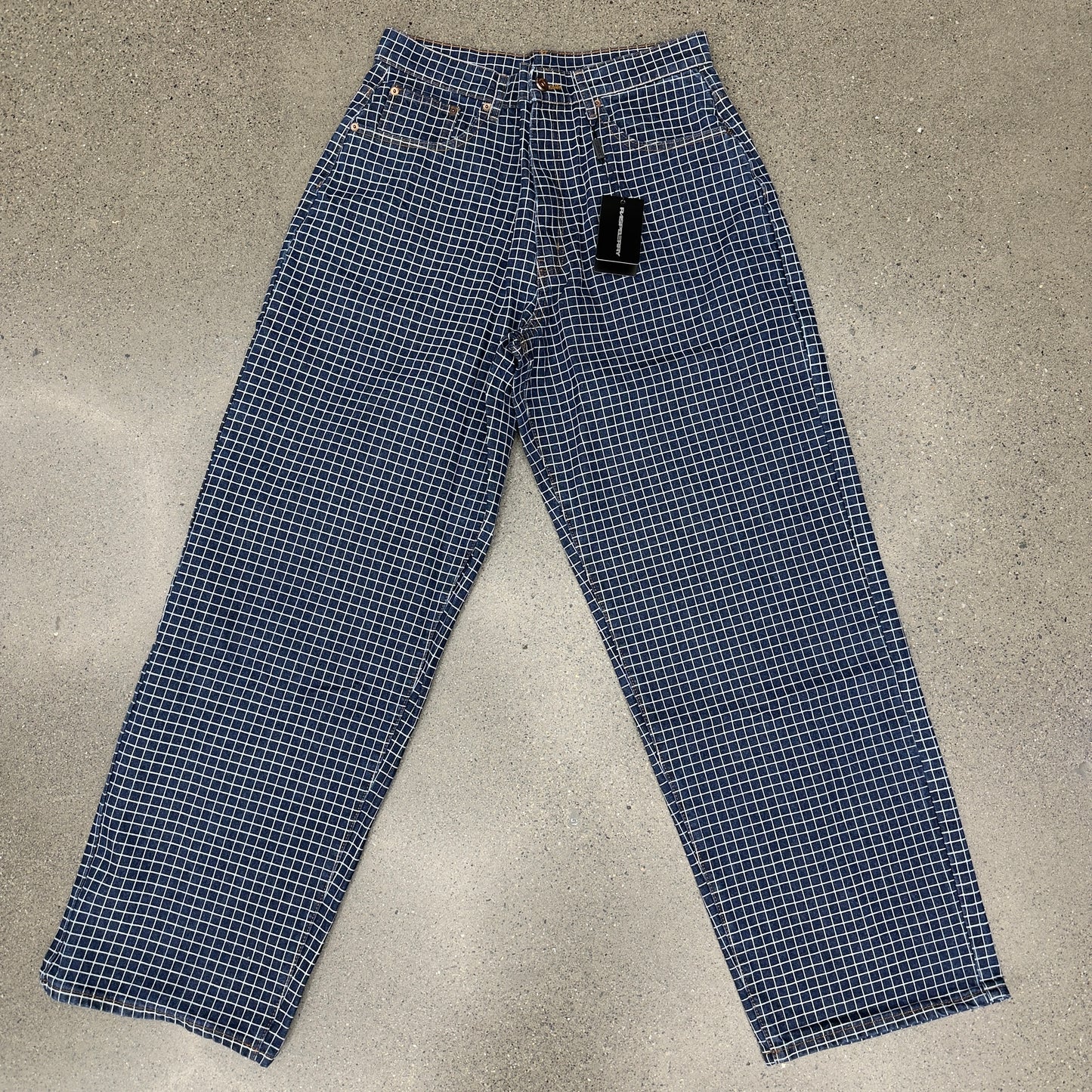 Raspberry Lined Denim SZ M