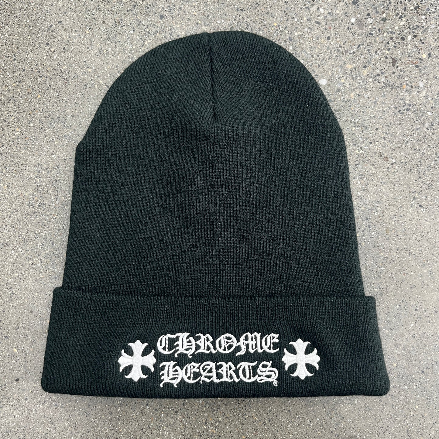 Chrome Hearts Black Beanie (NEW)