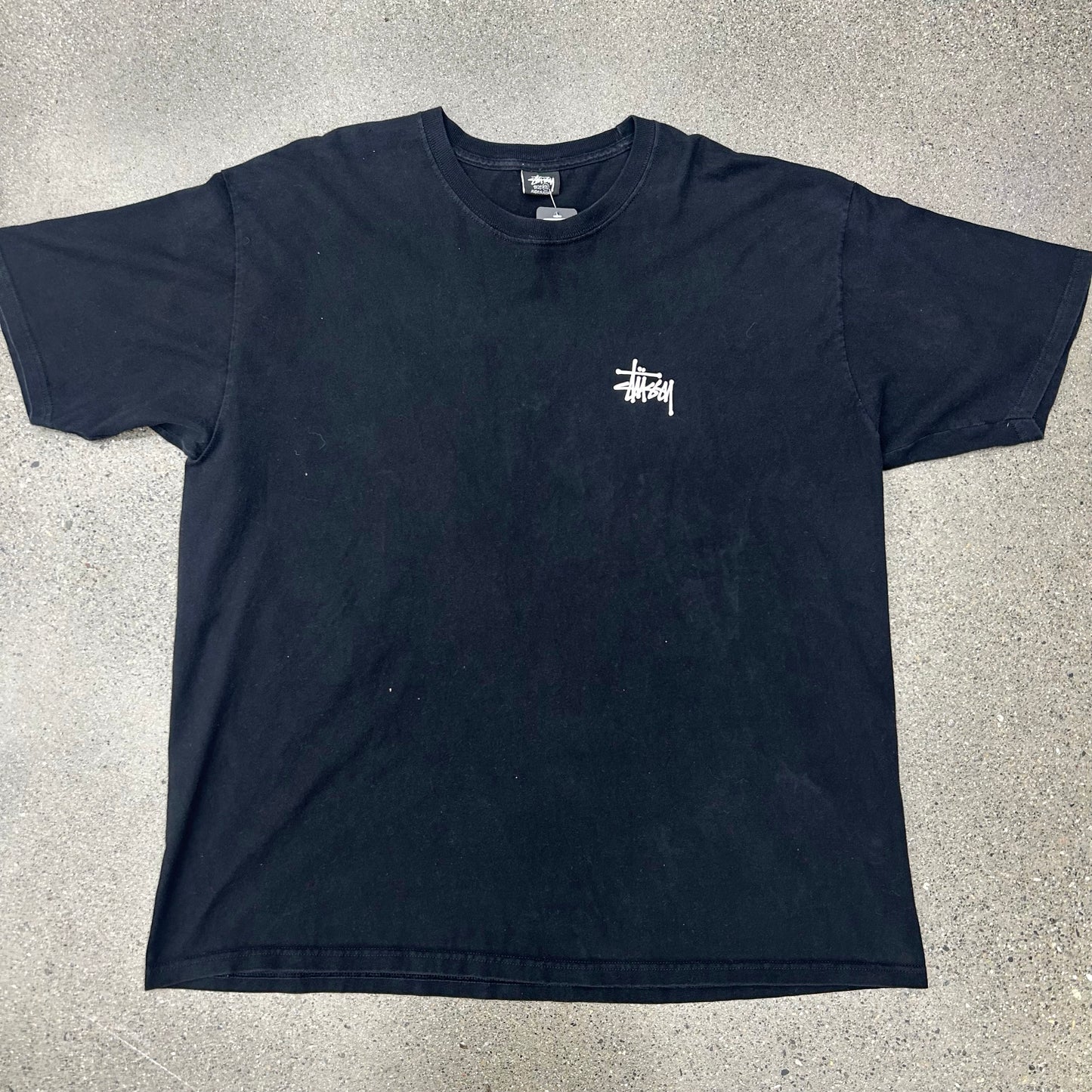 Stussy Pocket Tee Black SZ XXL