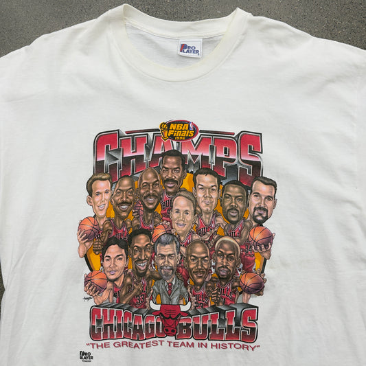 1996 Chicago Bulls Champs (TGTIH) Tee SZ XL