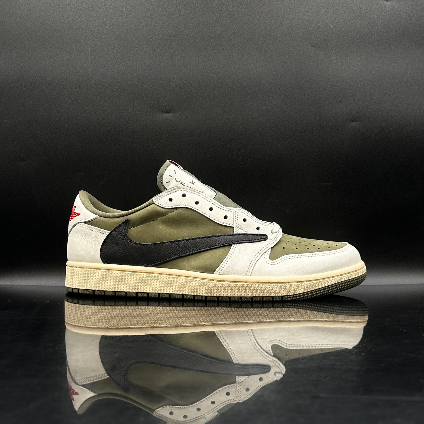 Jordan 1 Low Travis Scott Medium Olive (Multiple Sizes)  (DS)