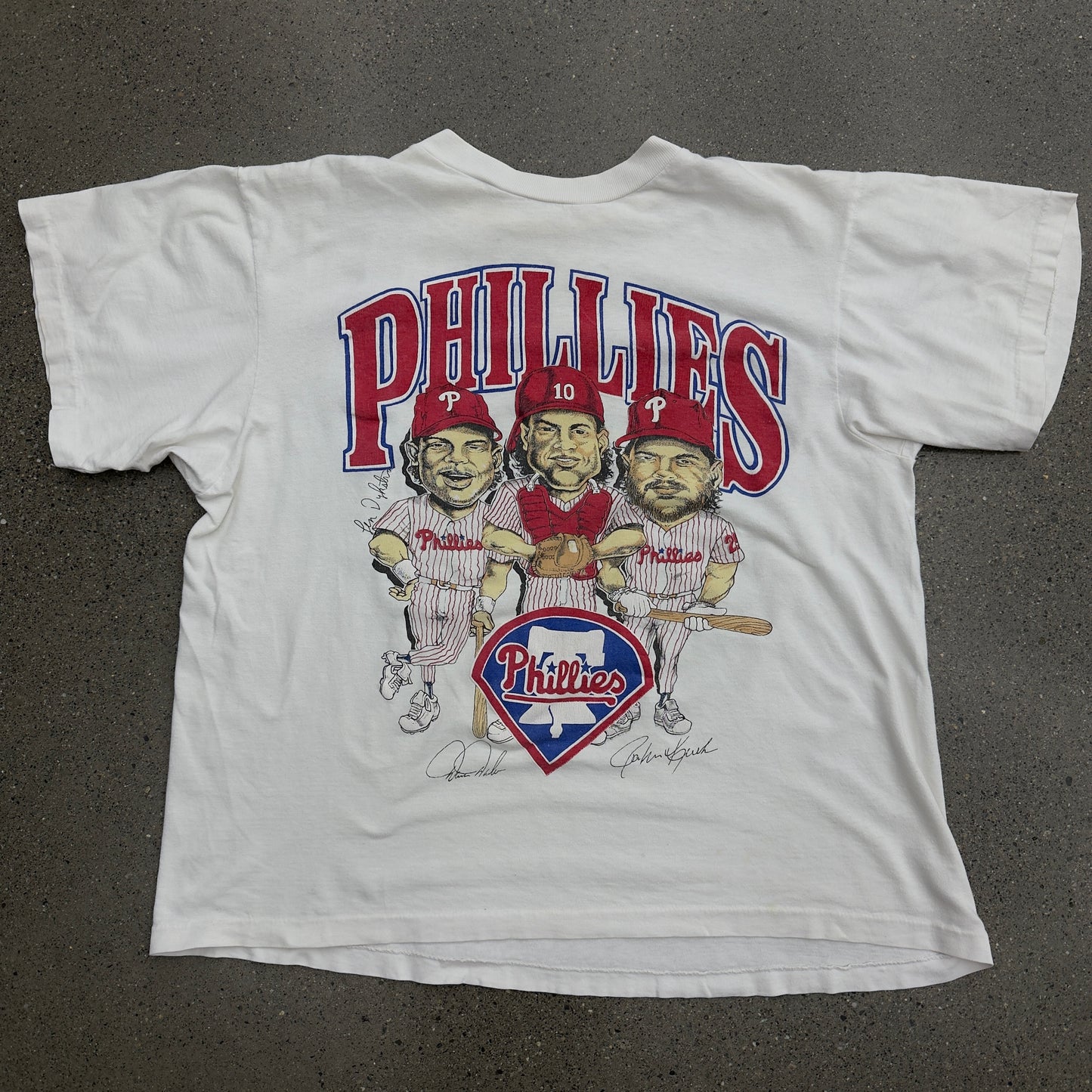 Phillies Character Tees SZ L