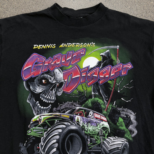 90s Grave Digger Tee SZ XL