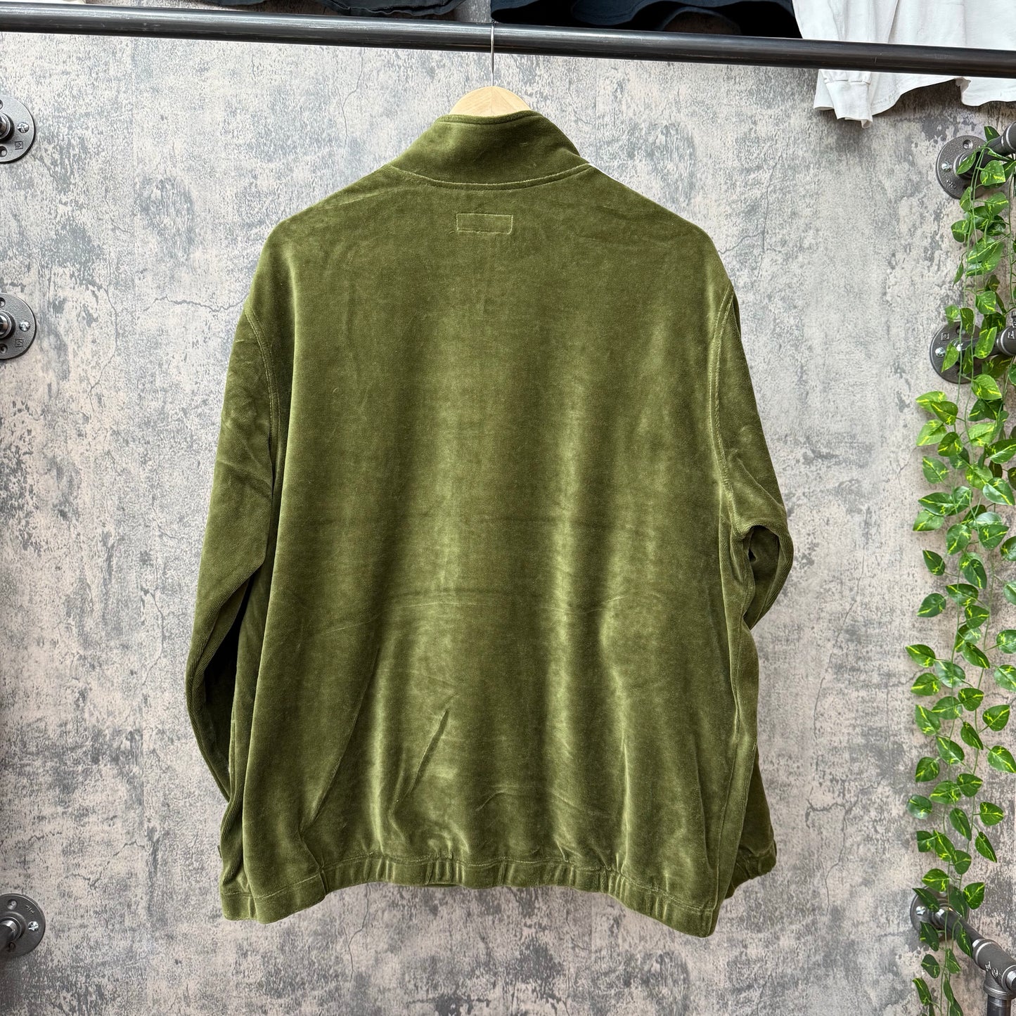 Supreme Dark Olive Velour Studded Jacket SZ XL (NEW)