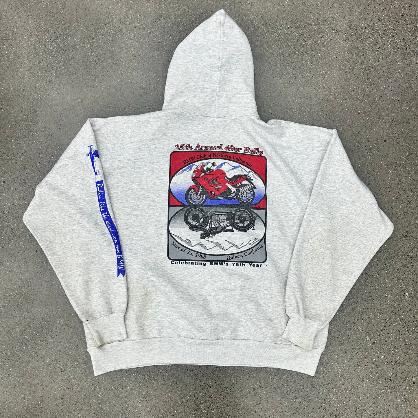 BMW Bike Hoodie 1998 SZ XL