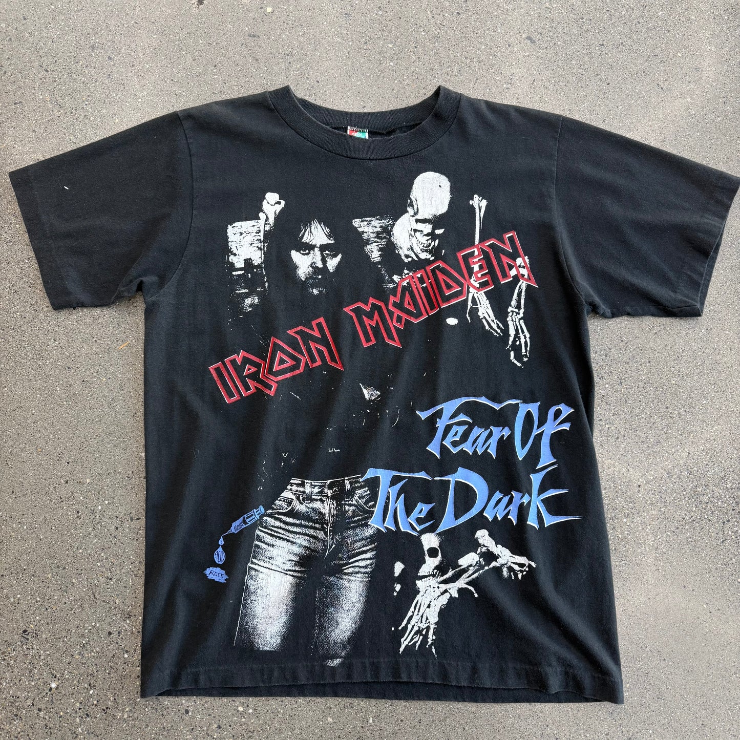 90s Iron Maiden Fear Of The Dark AOP SZ M/L
