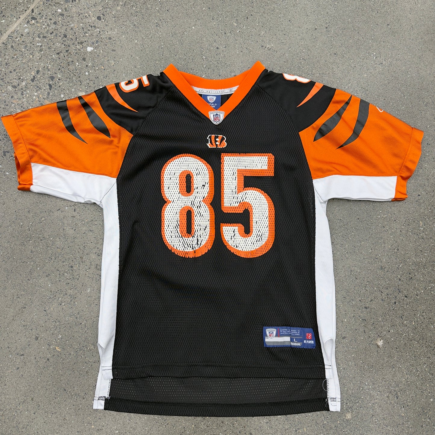 Chad OchoCinco Bengals Jersey Black SZ L Youth