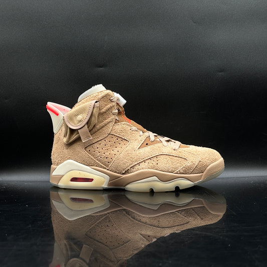 Jordan 6 Travis Scott British Khaki SZ 7.5 (DS)